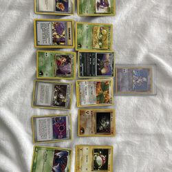 Vintage Pokemon Card Lot 