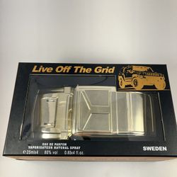 Rare Morakot “Live Off The Grid” Gold Hummer Perfume Set - 4-Scent Collector’s Edition (Slightly Used) - $45 OBO