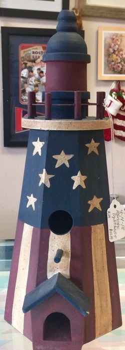 Patriotic Lighthouse