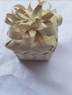 Mini Cajita Para Decoraciรณn Navideรฑa