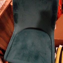 4 New Teal Color Chairs