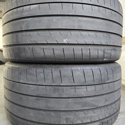 (2) 265 30 19 Michelin Tires 