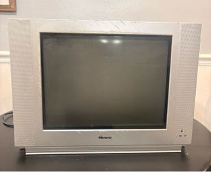 Memorex MT2024 20" CRT TV Flat Screen No Remote Retro Gaming S-Video 2006
