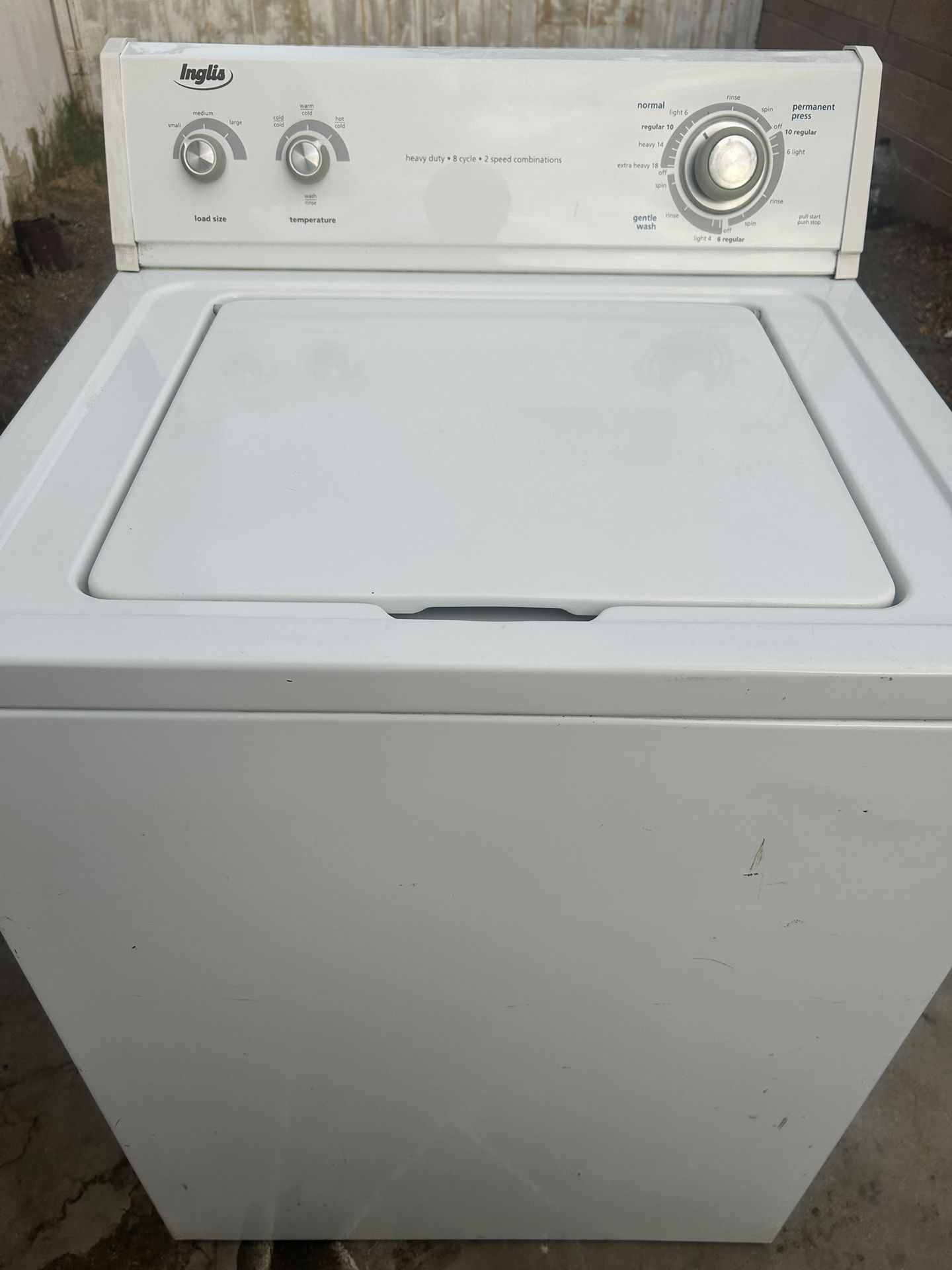 INGLIS BY WHIRLPOOL TOP LOAD WASHER
