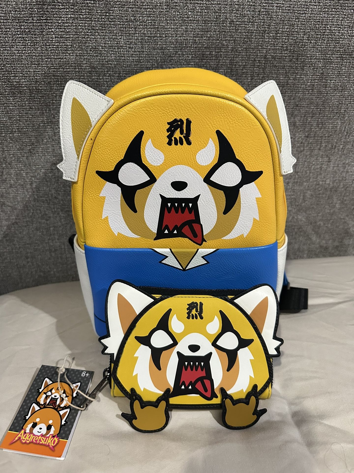Sanrio Backpack/wallet. Aggretsuko