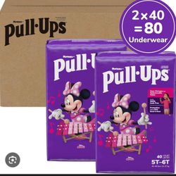 Huggies Pull Up 5t-6t 80count 