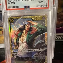 One Piece Kuzan Psa 10