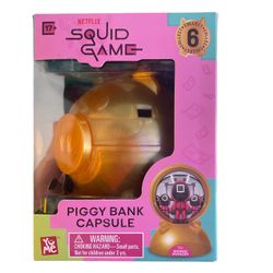 Squid Game Piggy Bank Capsule 