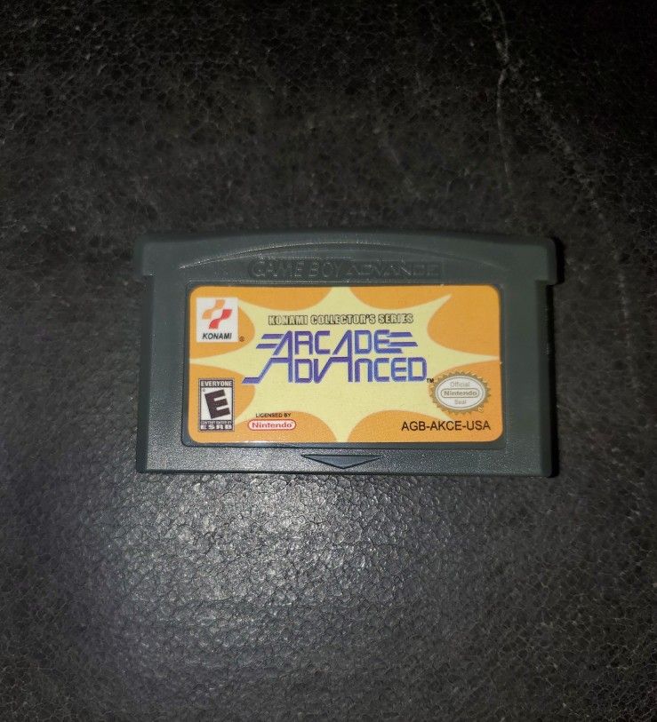 Konami Collector's Series Arcade Adventures GBA Video Game Cartridge Gameboy Advance