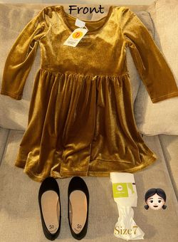 New Christmas Dress, Shoes &  Tights