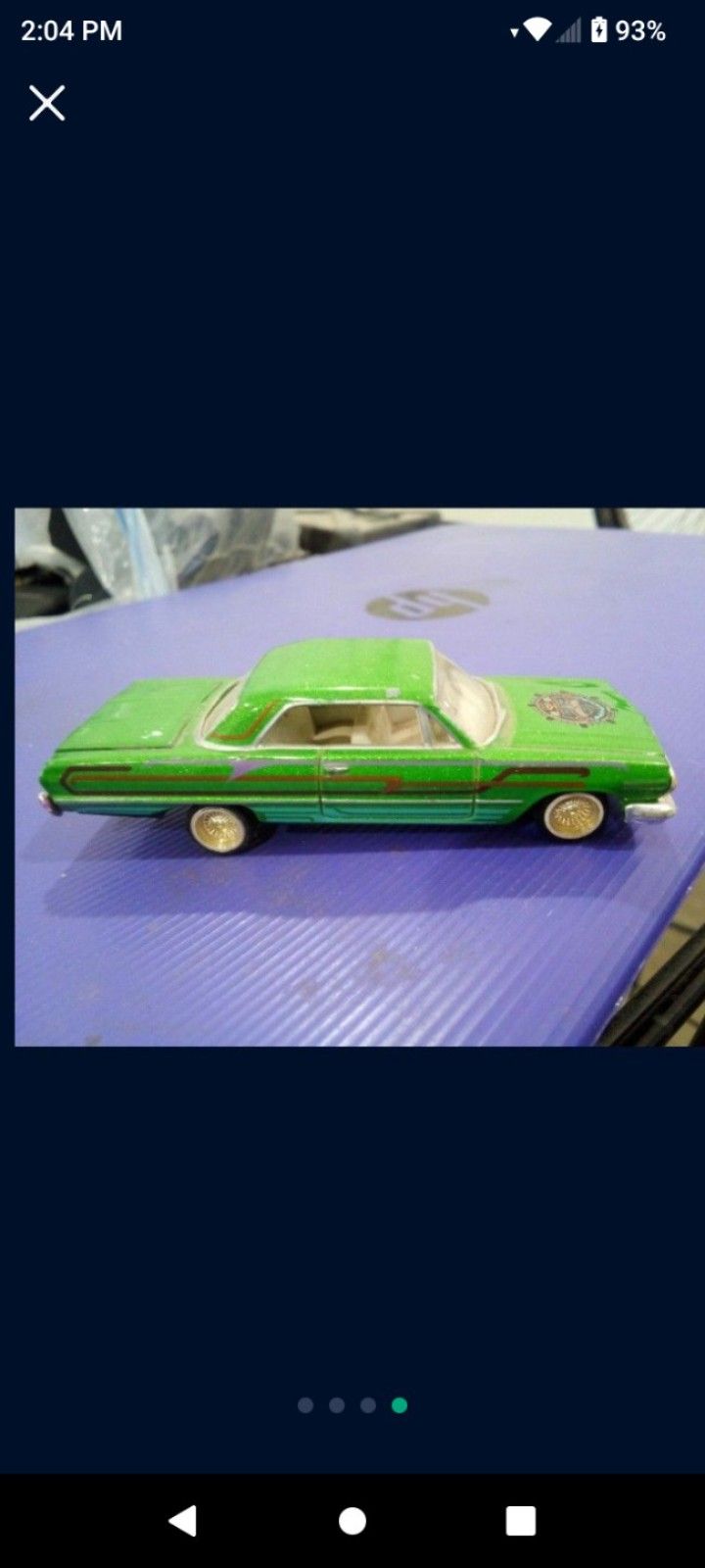 Hot-wheels Chevy Lowrider Toy