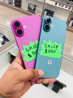iPhone 16 plus 128gb AT&T cricket