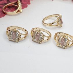 Virgin Mary Rings Gold-plated    