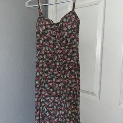 As U Wish Floral Dress