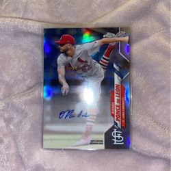 Daniel Ponce De Leon Topps Chrome Update Auto 