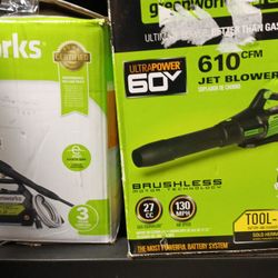 Green works Portable Pressure Washer