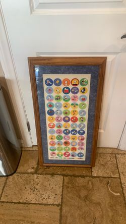 RARE FIND 1987 full set PEANUTS UNCUT (POGS) 60 different designs