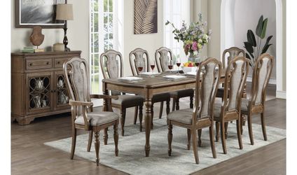 Brown Farmhouse style Dining Set
