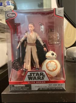 Star Wars Elite Series Rey and BB-8 Die Cast Figure