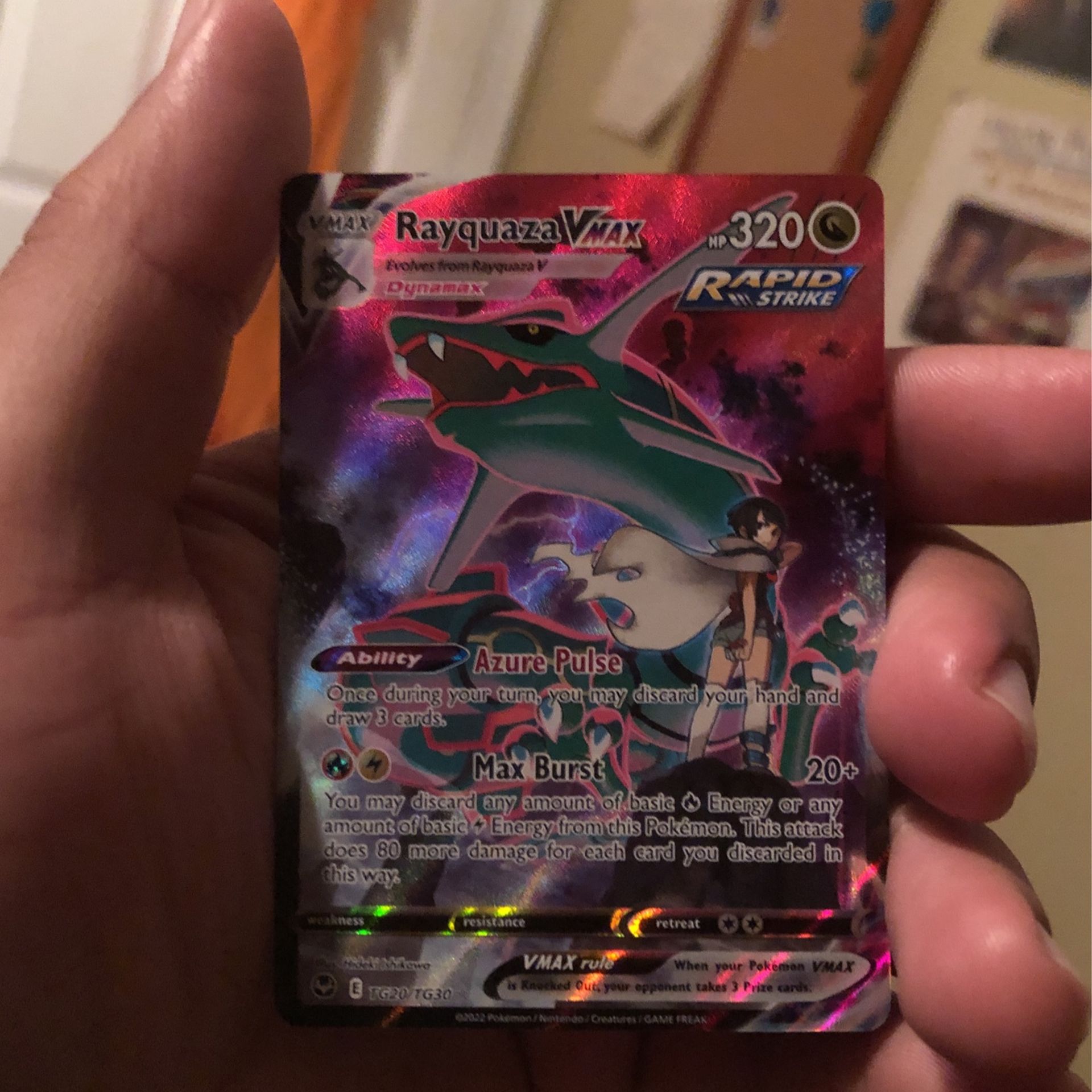 Rayquaza Vmax TG29/TG30 for Sale in Hazle Township, PA - OfferUp