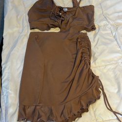H & M Mini Skirt Set