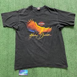 Vintage Harley Davidson eagle  T-shirt