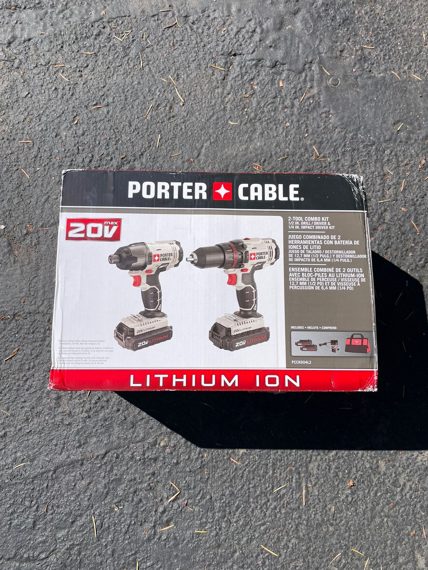 Drill Driver Porter Cable Piece Set PORTER CABLE 20V Max Lithium