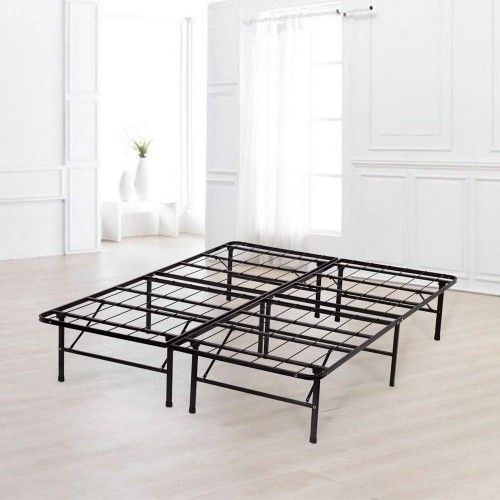 Platform Bed Frame - King - Metal Base Mattress Foundation Heavy Duty Steel Replaces Box Spring