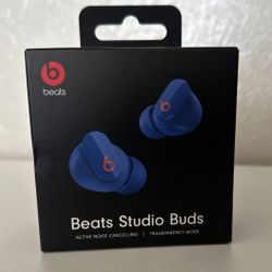 Ocean Blue Beats Studio Buds 