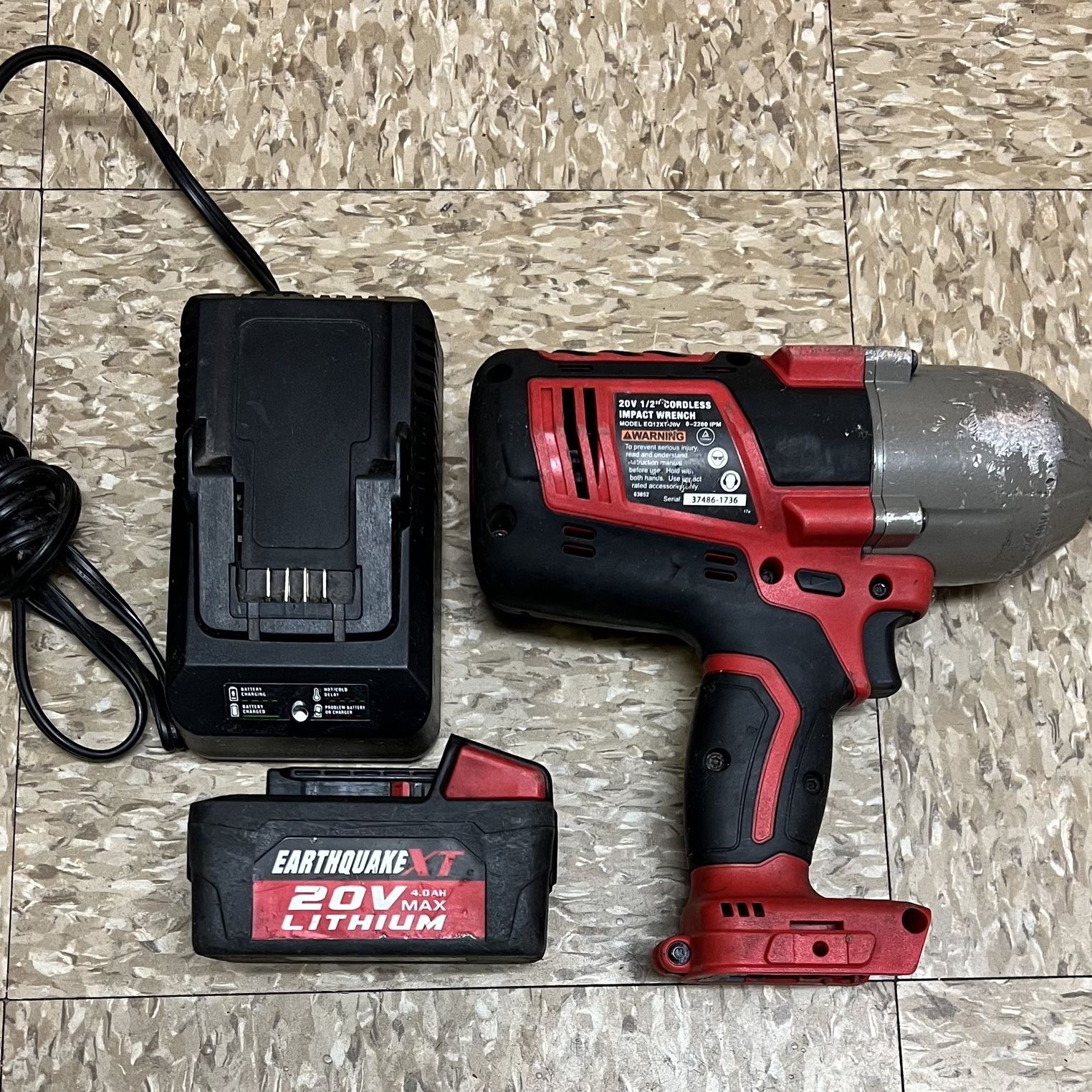 Earthquake XT 1 2 Impact Gun for Sale in Irvington NJ OfferUp