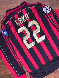 🔴⚫ AC Milan Kaká #22 – 2006/07 Champions League Jersey