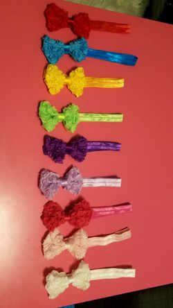 Handmade Baby Headbands New (9 items)