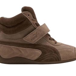 Puma Wmns Speedcat Wedge ‘Totally Taupe Wedge’ Chocolate Size 7.5