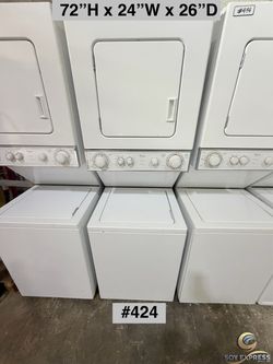 Whirlpool Stacked Washer Dryer Unit (#424) SEE PRICE DESCRIPTION