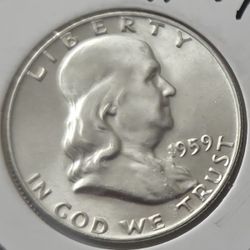 1959p Franklin Half