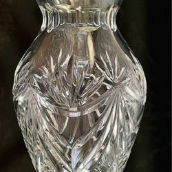 LARGE WATERFORD CRYSTAL LISMORE VASE IN PERFECT CONDITION 