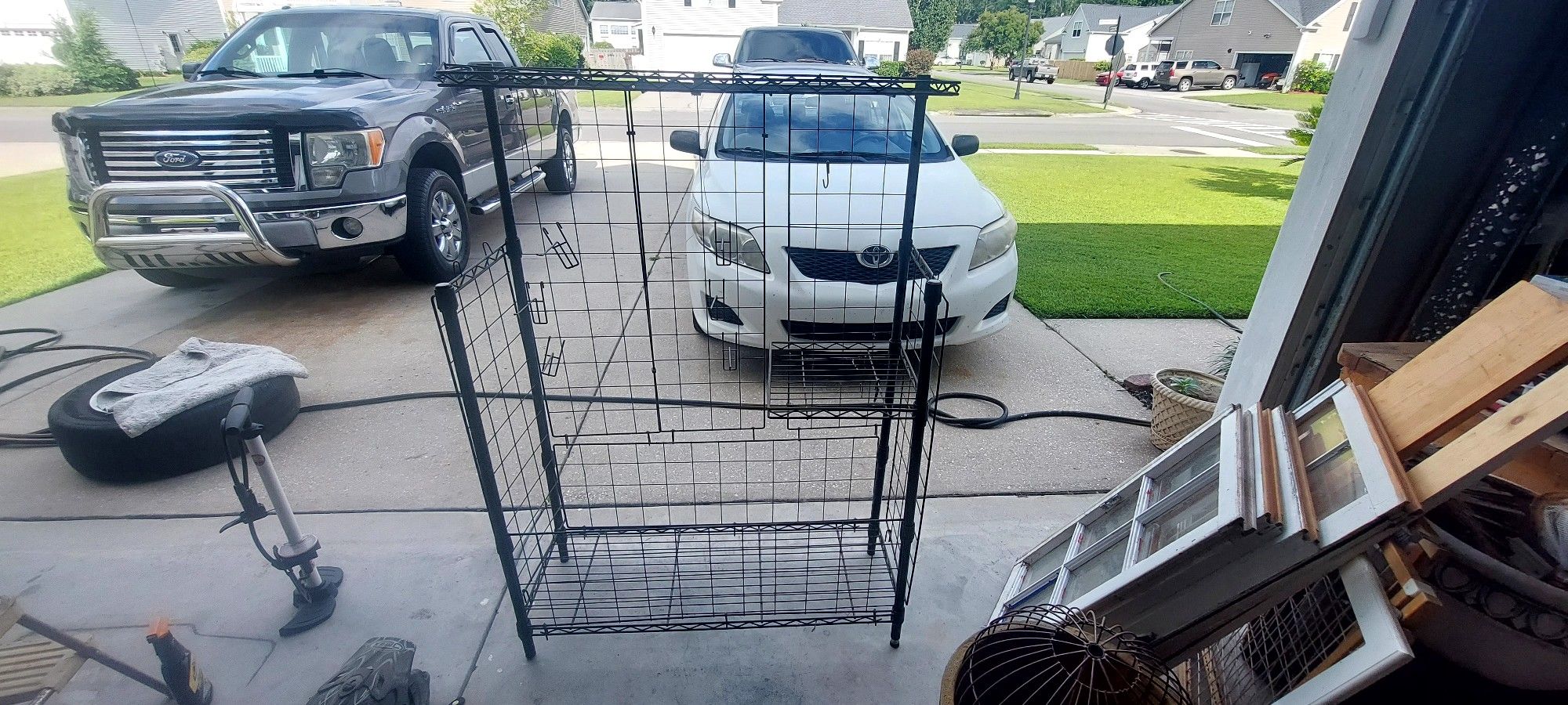 Wire Sports Storage Rack