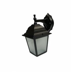 Two Black Wall Mount Coach Light 131-1S