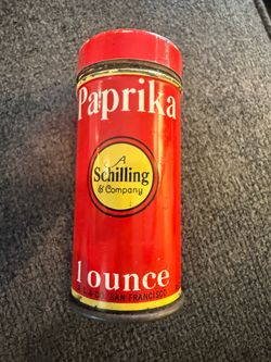 1933 metal paprika vintage from sf