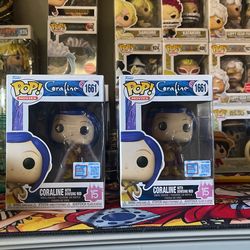 Coraline Funko Pop Convention Sticker