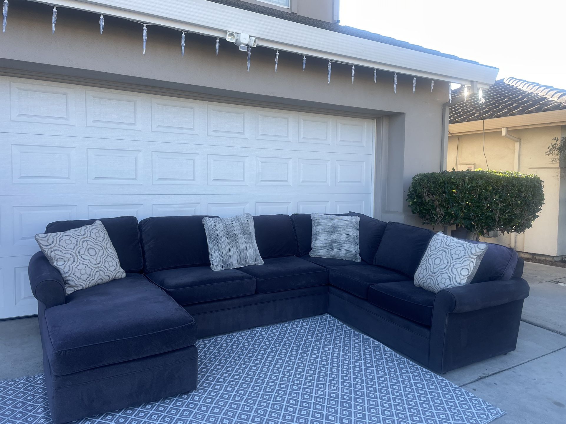 Large Gray Sectional