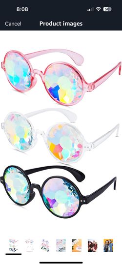 Psychedelic Glasses NEW
