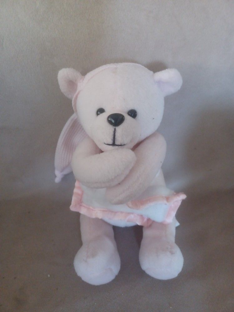Plush White Teddy Bear