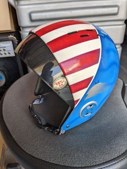 Red White & Blue Gath Watersports Helmet