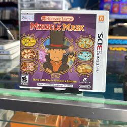 Professor Layton And The Miracle Mask - CIB