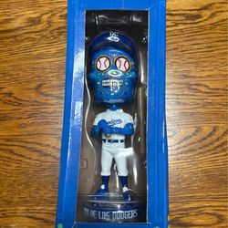 LA Dodgers Dia De Los Muertos bobble heads