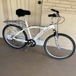 Beach Cruiser 6 Speed Bike 