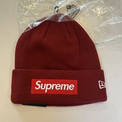 Supreme Beanie New ERA FW22 Cardinal