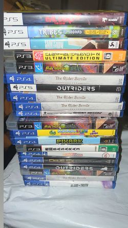 PS4/Ps5/PS3 Games Lot