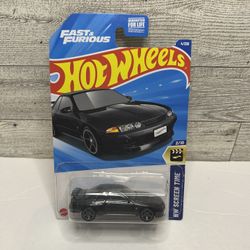 Hot Wheels Fast & Furious Black ‘2024 Nissan Skyline GT-R ( BNR32 ) HW Screen Time • Die Cast Metal• Made in Malaysia Scale 1:64